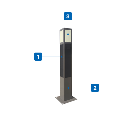 Garden Lighting (4-way) compostion